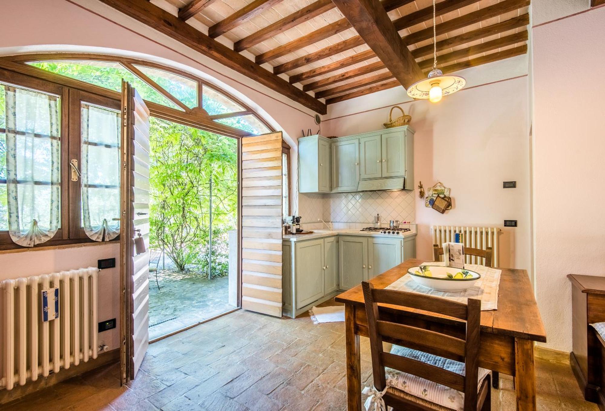 Glicine Apartment Podere Giardino Montalcino Buitenkant foto