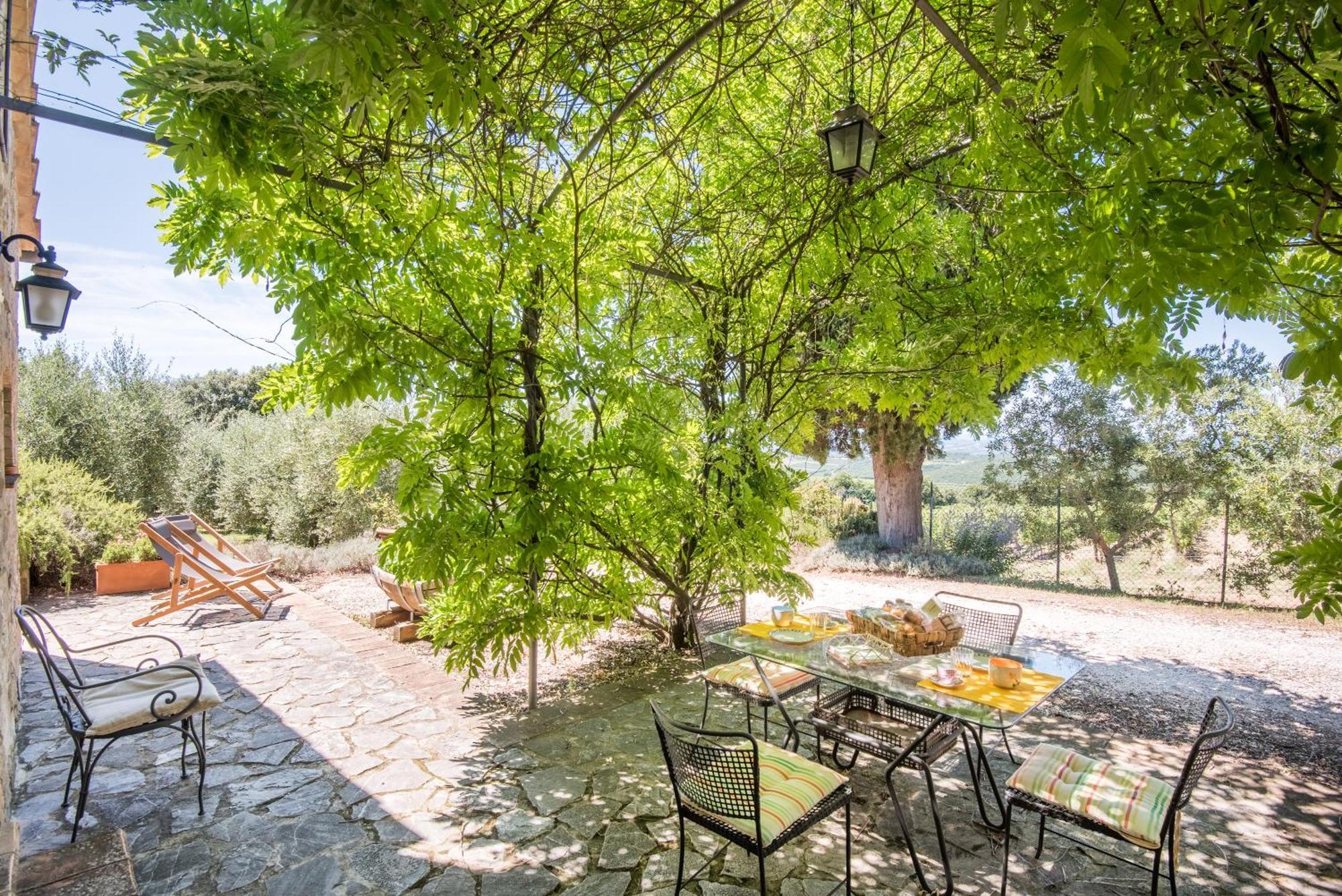 Glicine Apartment Podere Giardino Montalcino Buitenkant foto