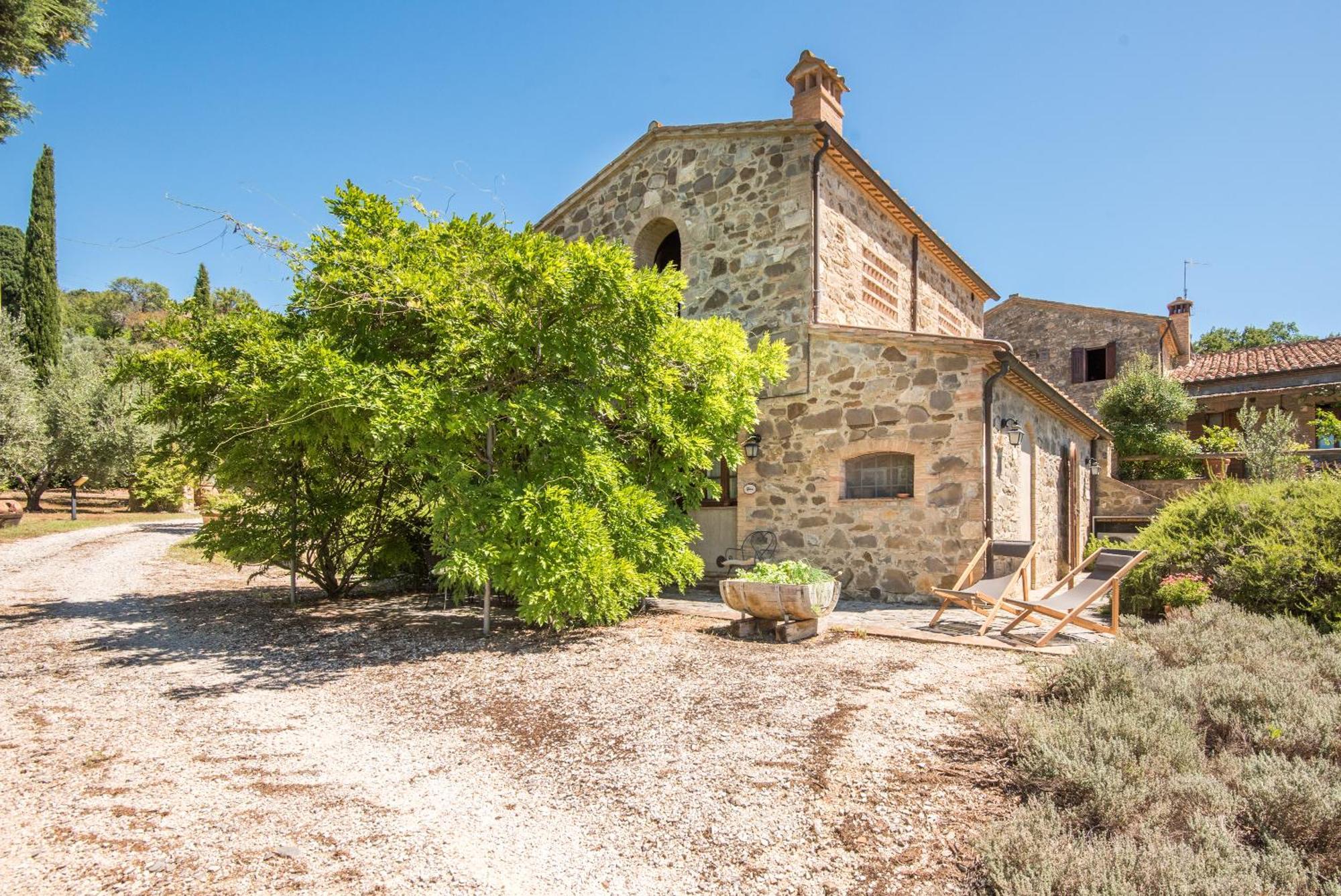 Glicine Apartment Podere Giardino Montalcino Buitenkant foto