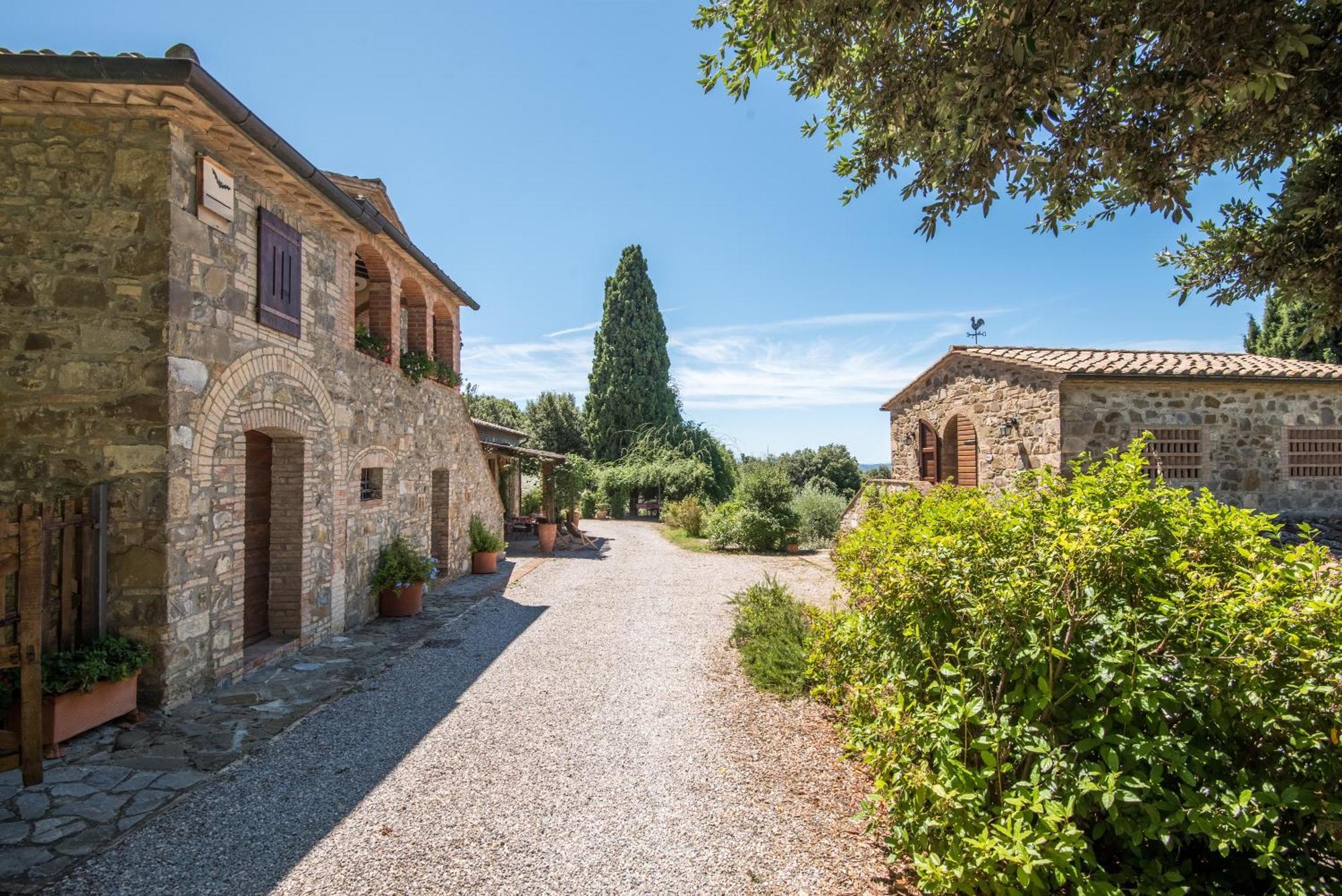 Glicine Apartment Podere Giardino Montalcino Buitenkant foto